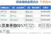 中京电子(002579.SZ)：部分高级
人员及核心
人员累计增持57.06万股