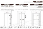 电梯门尺寸宽度1200,电梯门尺寸宽度1200厘米